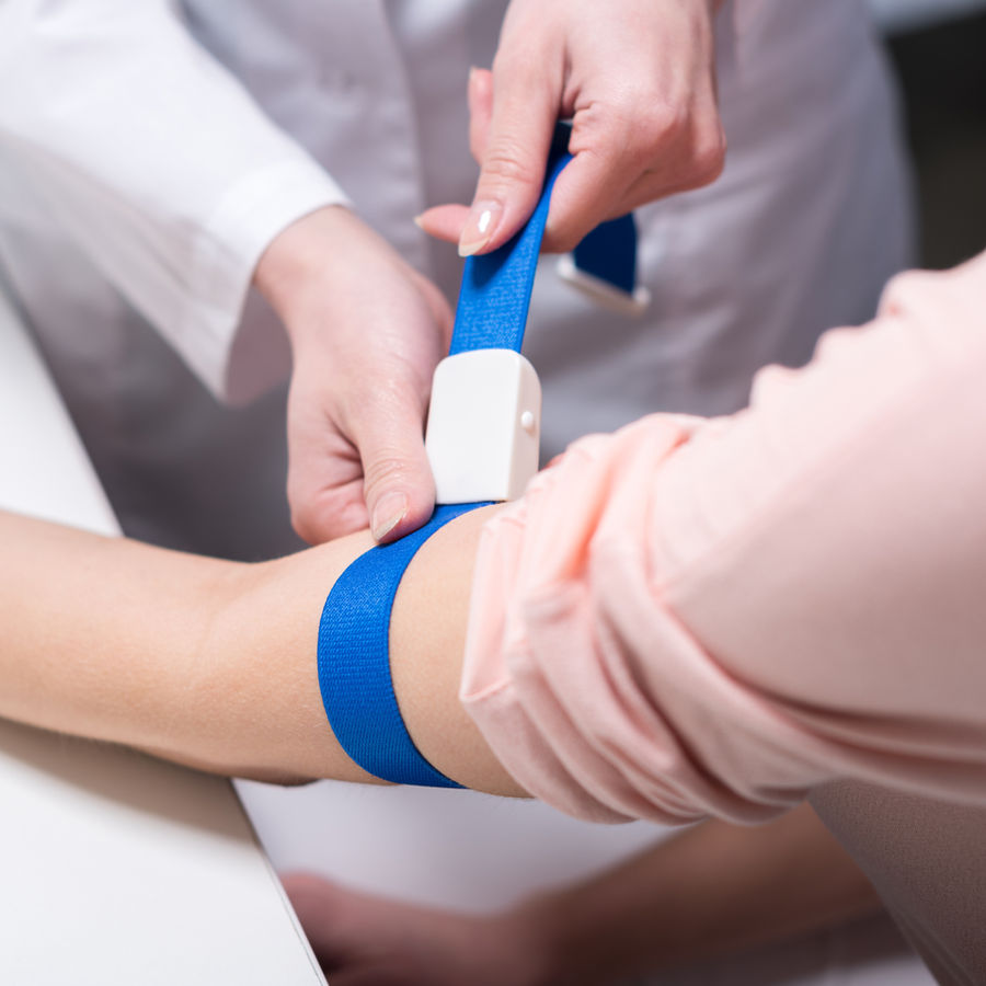 Preparing for a blood test